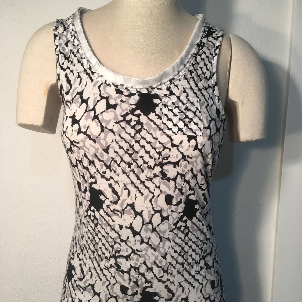 Calvin Klein Snakeskin Print Racer Back Tank
